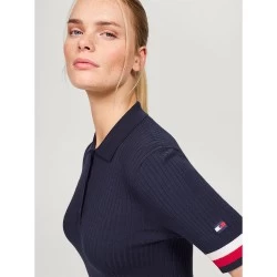 Tommy Hilfiger Lenox Sweater Polo - Desert Sky