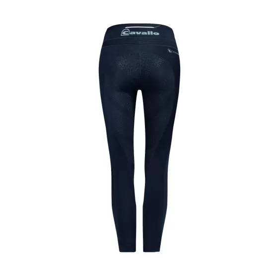 Cavallo Youths Riding leggings Lin grip RL Winter - Dark blue Young Rider, Riding tights / Leggings image