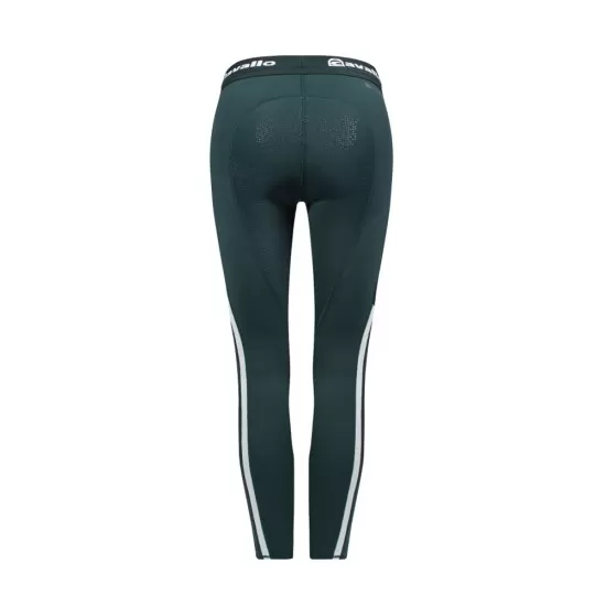 Cavallo Women's lara Grip riding leggings - Petrol -size 10 image
