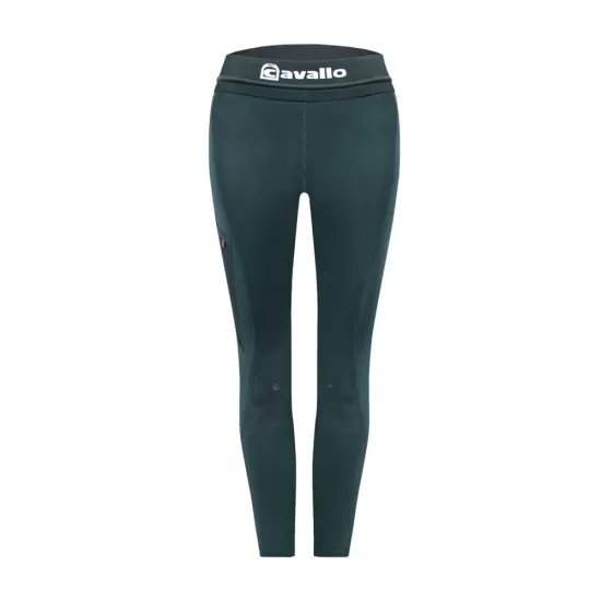 Cavallo Women's lara Grip riding leggings - Petrol -size 10 image