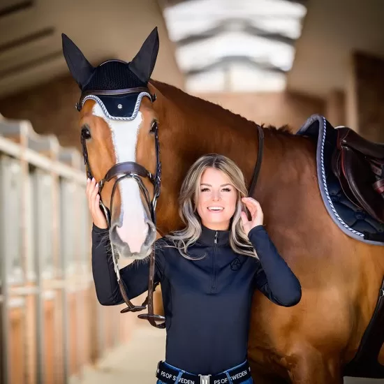 PS of Sweden Ladies Black Vicky Base layer Training top Ladies Shirts and Tops, Base Layers image