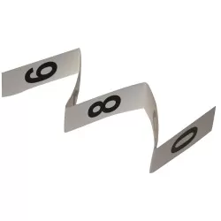 Woof Wear Saddle Cloth Number Holder - White