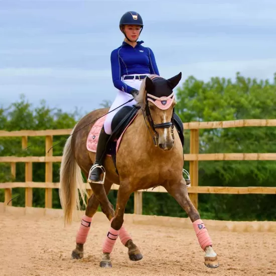 Woof Wear Rose gold Vision polo fleece bandages image