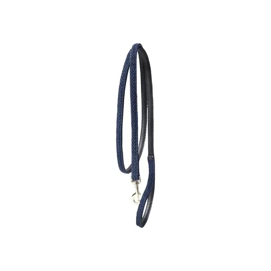 Kentucky dogwear plaited dog lead- Navy Dog Leads image