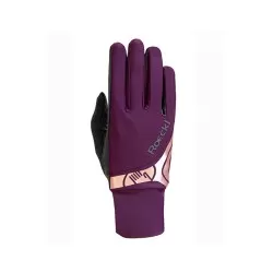 Roeckl Melbourne horseriding Gloves - Grape wine