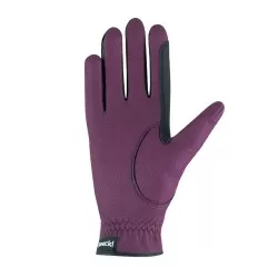 Roeckl Lona women's riding Gloves - Grape Wine