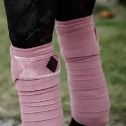 Kentucky horsewear Old Rose Velvet Fleece bandages