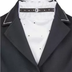 Busse Ready Tied Stock 'Lilou' White and Black