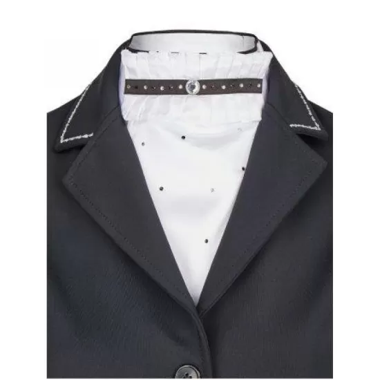 Busse Ready Tied Stock 'Lilou' White and Black image