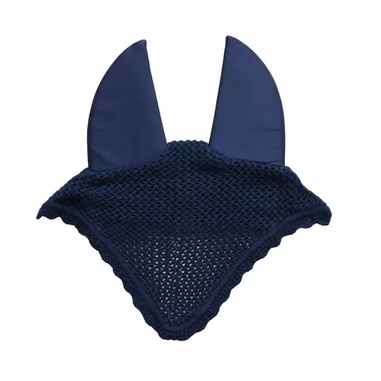 Kentucky Horsewear Fly veil Soundless - Brown, Black, or Navy Accessories image