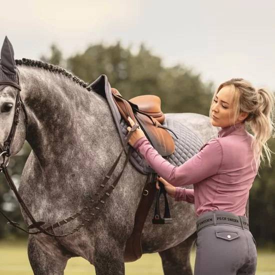 PS of Sweden Alessandra half-zip Top - Roseberry Base Layers image