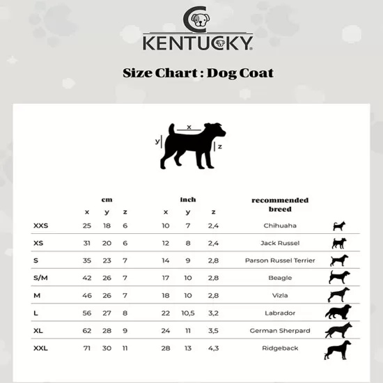 Kentucky dogwear Reflective and water repellent dog coat image