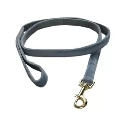 Kentucky dogwear Velvet collection dog lead - Light Blue
