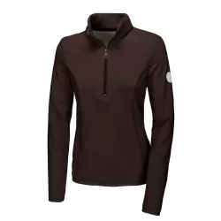 Pikeur Ines polartec function top - Coffee bean
