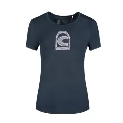 Cavallo Ladies Perina round neck T-shirt - Dark blue