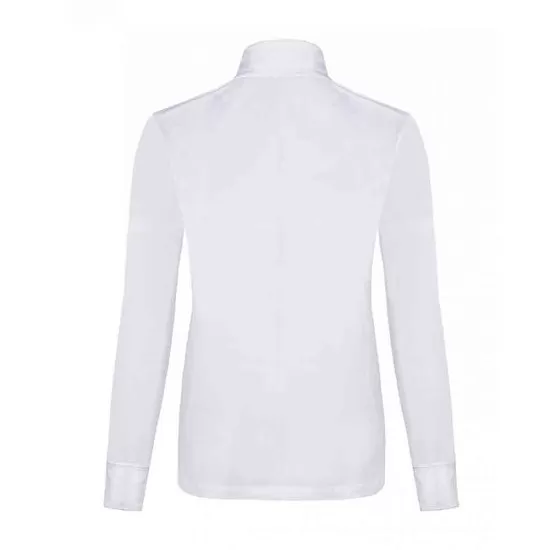 Cavallo Ladies Orfea long sleeved white function training top Ladies Shirts and Tops, Competition Clothing, Base Layers image