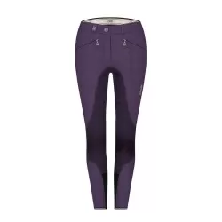 Cavallo winter Caja grip ladies riding breeches - Plum/Graphite