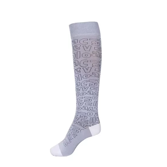 Cavallo Sasa C Horse riding Socks - White-Dark-Blue image