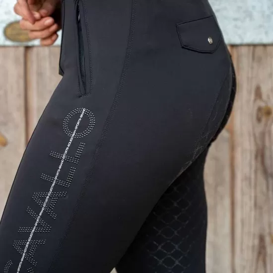 Cavallo Luca Grip RL riding Tights - Black Riding tights / Leggings image
