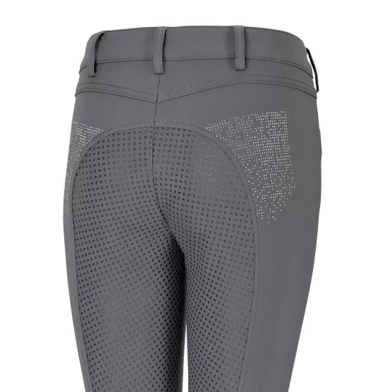 Grey Pikeur Kalotta Grip Youths Breeches image