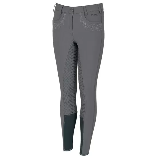 Grey Pikeur Kalotta Grip Youths Breeches image