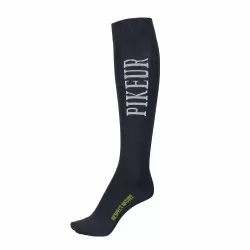 Pikeur Knee High Horse Riding Socks - Anthracite