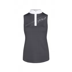 Cavallo Women's  Salsa sleeveless Function competition shirt - Black