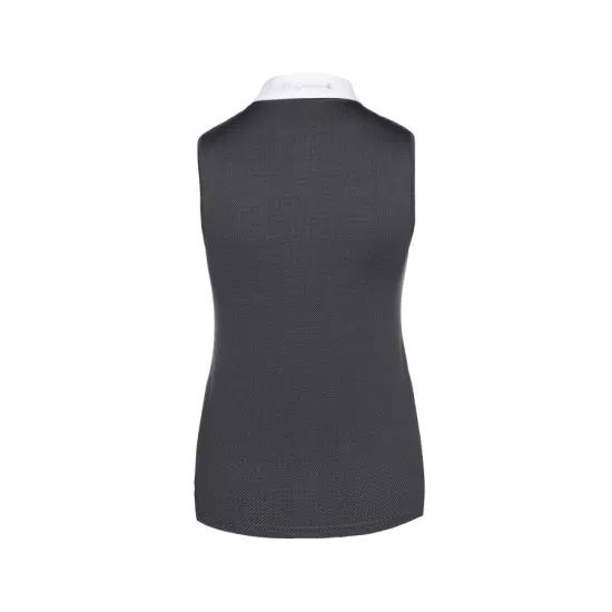 Cavallo Women's Salsa sleeveless Function competition shirt - Black Competition Clothing image