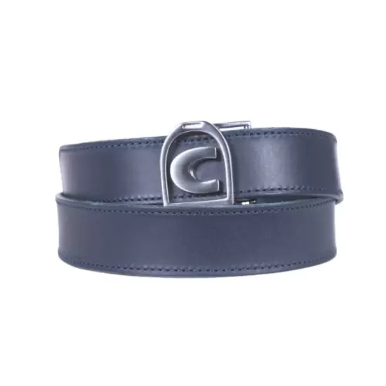 Cavallo Tola Blue leather unisex belt image
