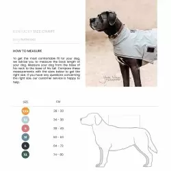 Kentucky dogwear Rain dog coat