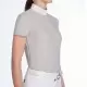 Cavalleria Toscana ladies sheer rib knit grey Competition polo shirt Ladies Shirts and Tops, Competition Clothing, 20% OFF Promotion image