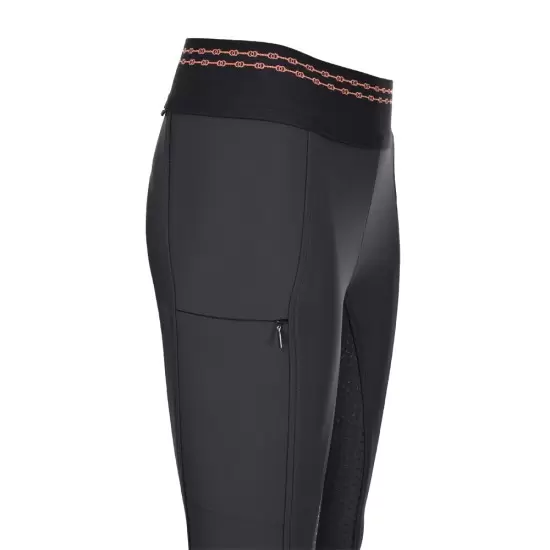 Pikeur Ida Grip Athleisure Youths Riding leggings - Dark Grey image