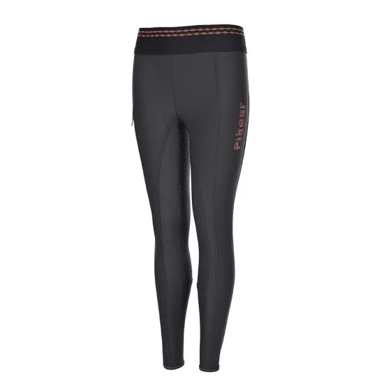  Pikeur Ida Grip Athleisure Youths Riding leggings - Dark Grey image